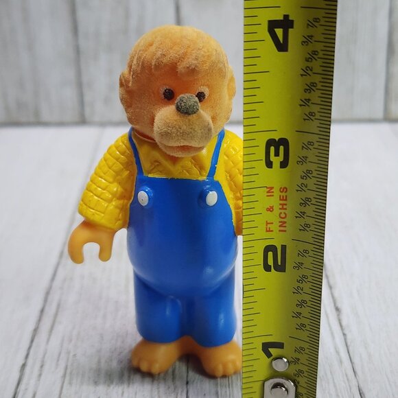Vintage McDonalds Happy Meal Berenstain Bears Papa Bear Figure 1986 3.5'' Tall - Picture 8 of 8